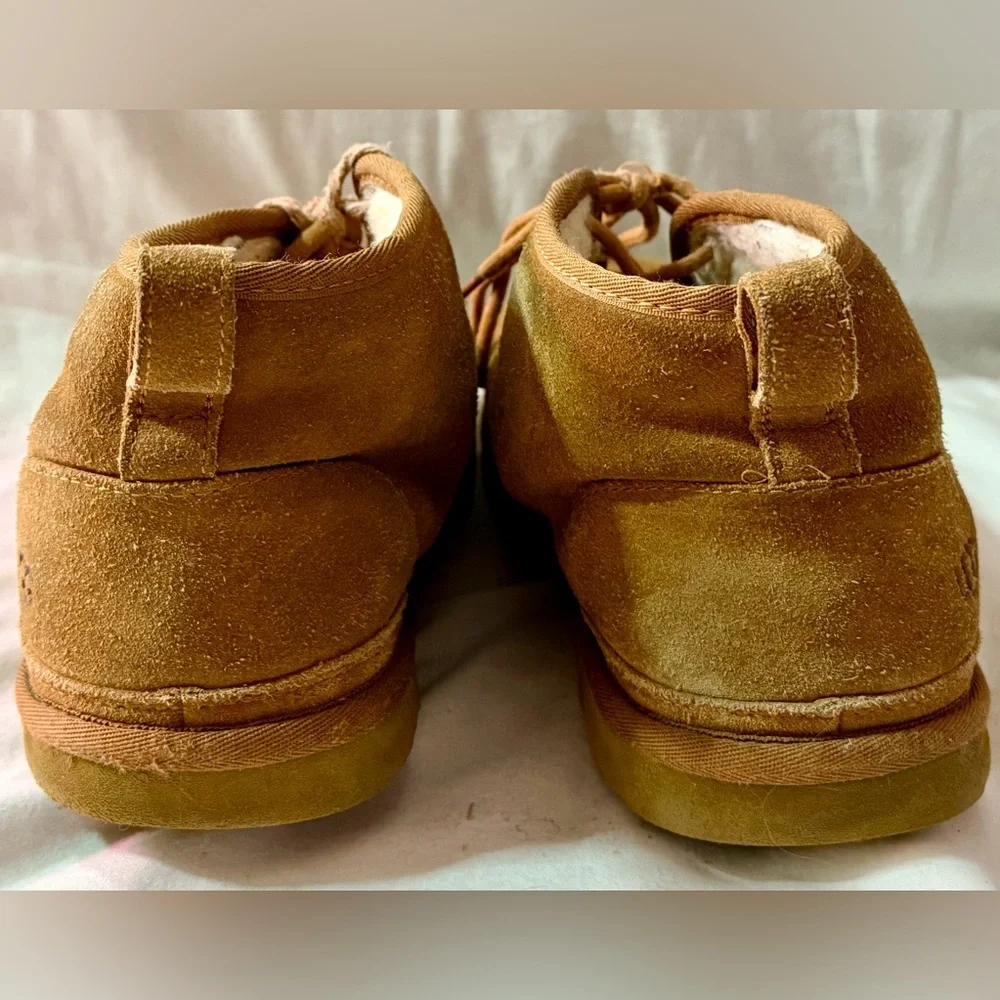 UGG Australia 3236 Neumel Boots for Men, Size 12 - Chestnut - Needs New Laces